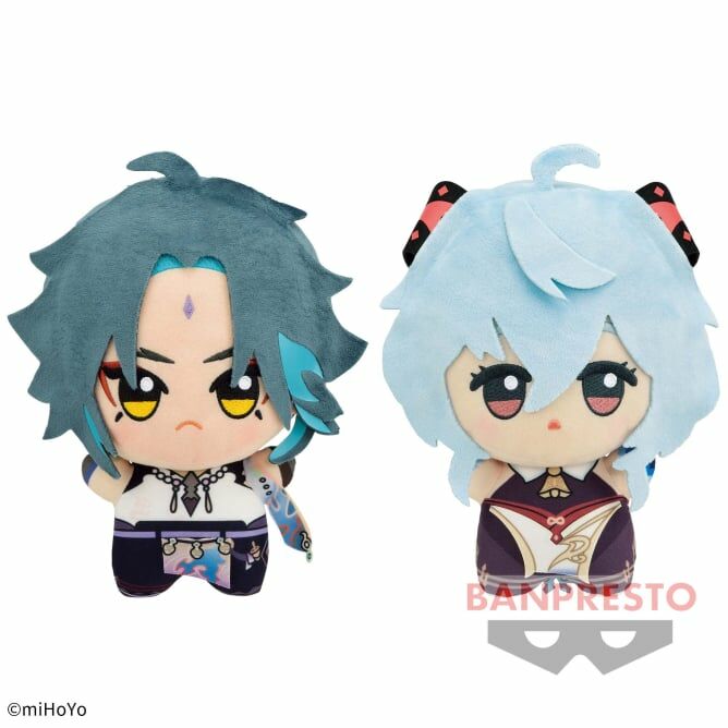 Genshin Impact Chibi Xiao & Ganyu Big Plush Toy (ONLINE ORDER ONLY)