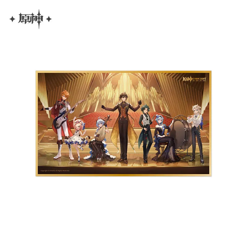 Genshin Impact Concert 2023 Series Shikishi Cardboard (ONLINE ORDER ONLY)