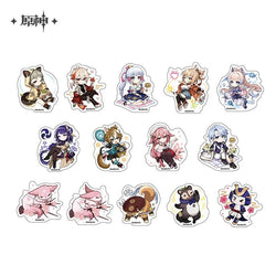 Picnic Theme Chibi Character Series Stickers (ONLINE ORDER ONLY)