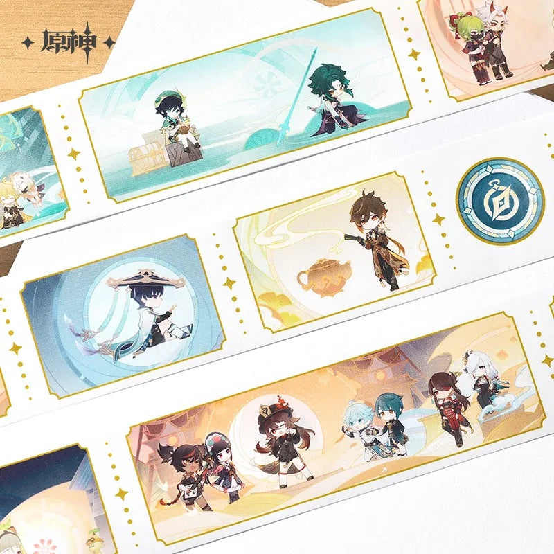 Genshin Impact Dream Of Roving Stars Series Washi Tape (ONLINE ORDER ONLY)