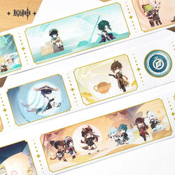 Genshin Impact Dream Of Roving Stars Series Washi Tape (ONLINE ORDER ONLY)