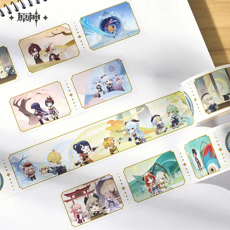 Genshin Impact Dream Of Roving Stars Series Washi Tape (ONLINE ORDER ONLY)