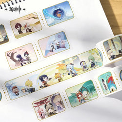 Genshin Impact Dream Of Roving Stars Series Washi Tape (ONLINE ORDER ONLY)