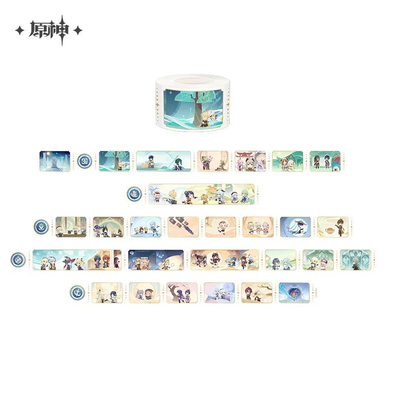Genshin Impact Dream Of Roving Stars Series Washi Tape (ONLINE ORDER ONLY)