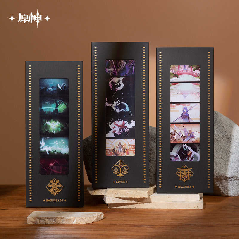 Genshin Impact Earthly Glimpses Series Film Strip Style Bookmark Set (ONLINE ORDER ONLY)