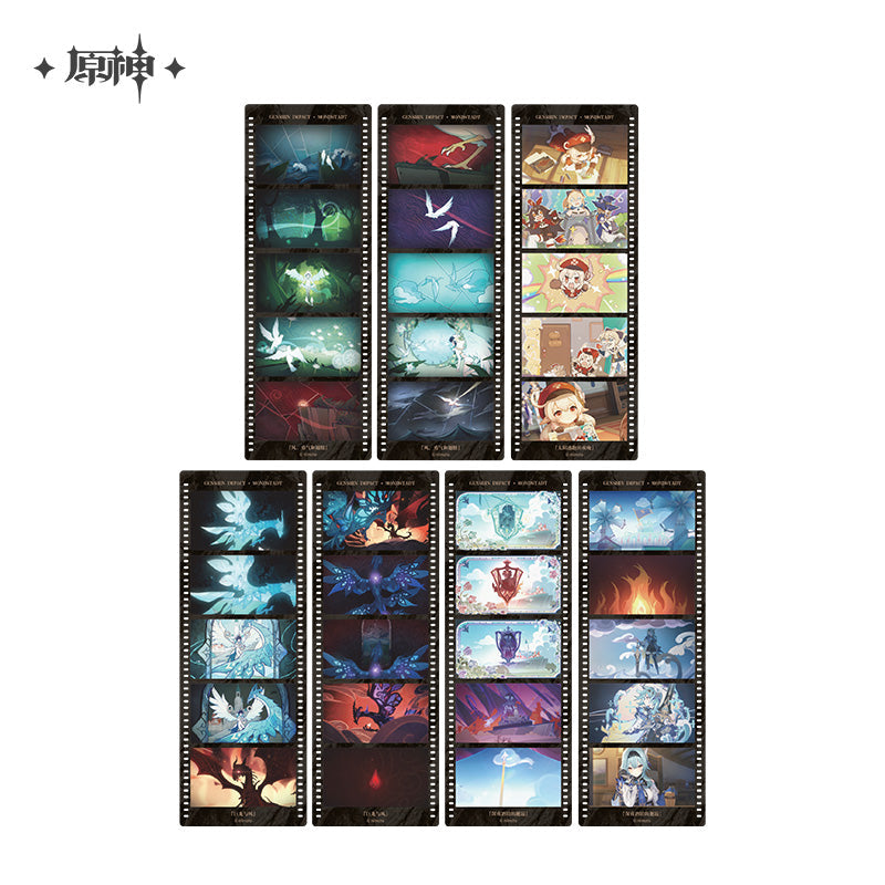 Genshin Impact Earthly Glimpses Series Film Strip Style Bookmark Set (ONLINE ORDER ONLY)