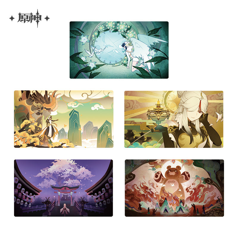 Genshin Impact Earthly Glimpses Series Postcard Set (ONLINE ORDER ONLY)