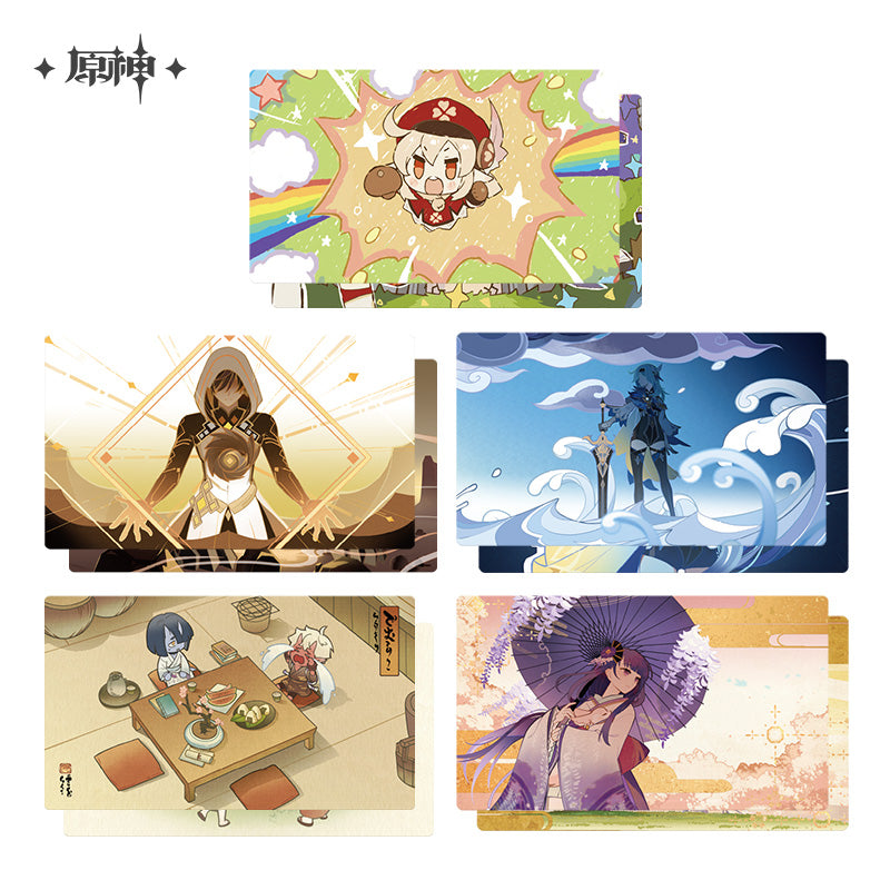 Genshin Impact Earthly Glimpses Series Postcard Set (ONLINE ORDER ONLY)