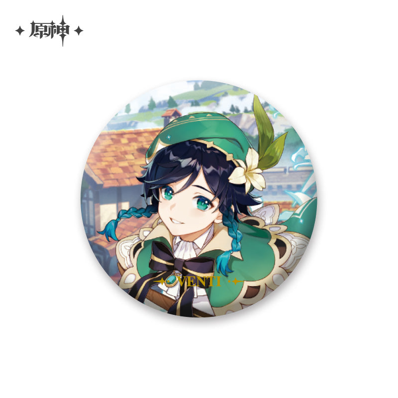 Genshin Impact Event Artwork Series Badge (ONLINE ORDER ONLY)