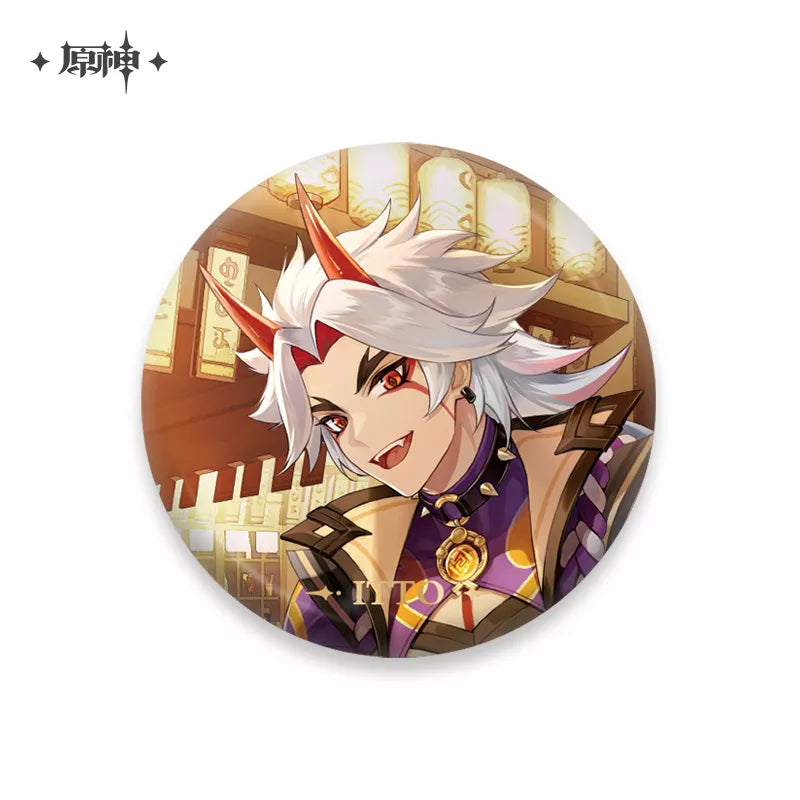 Genshin Impact Event Artwork Series Badge (ONLINE ORDER ONLY)
