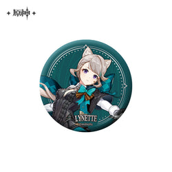 Genshin Impact Fatui Character Badge (ONLINE ORDER ONLY)
