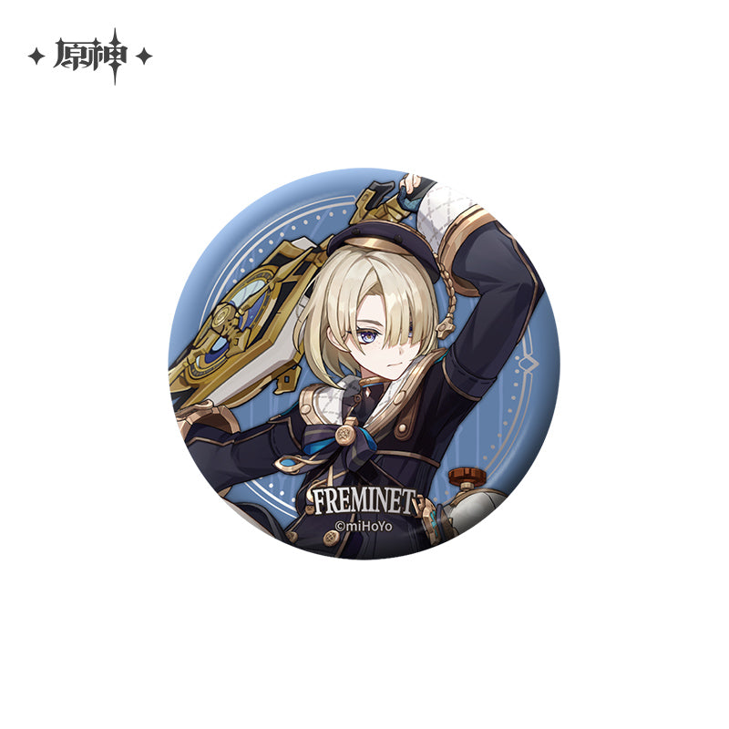 Genshin Impact Fatui Character Badge (ONLINE ORDER ONLY)