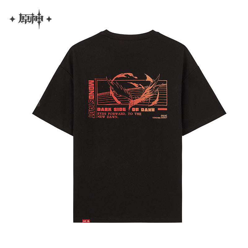 Flames of Dawn T-shirt Diluc Version (ONLINE ORDER ONLY)