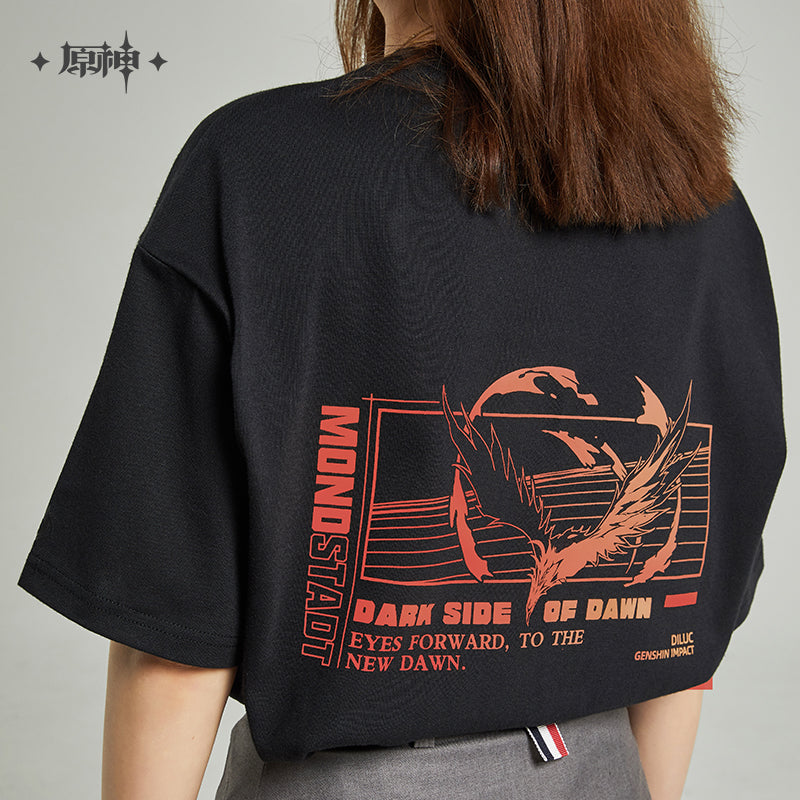 Flames of Dawn T-shirt Diluc Version (ONLINE ORDER ONLY)