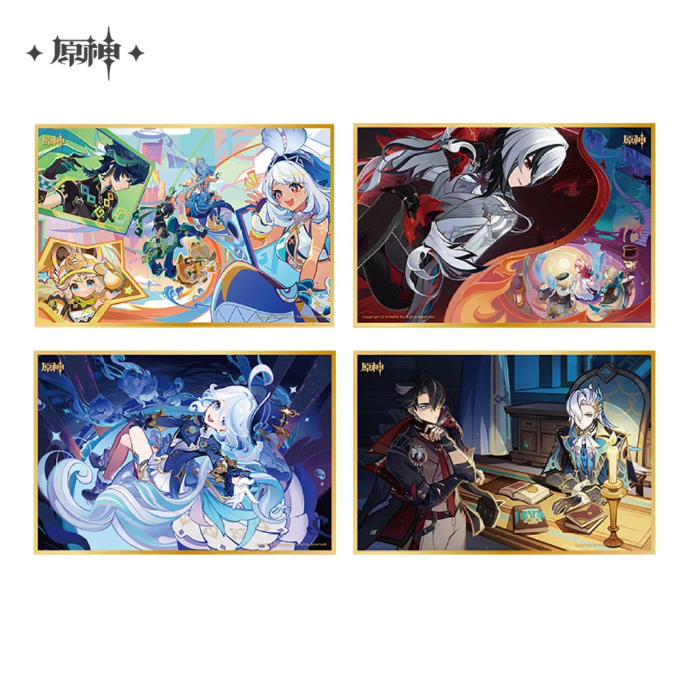 Genshin Impact Floating World Under the Moonlight Series Acrylic Shikishi Card Board (ONLINE ORDER ONLY)
