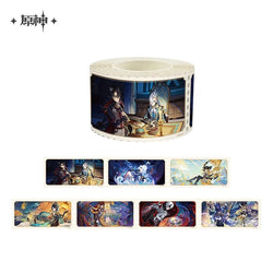 Genshin Impact Floating World Under the Moonlight Series Washi Tape (ONLINE ORDER ONLY)