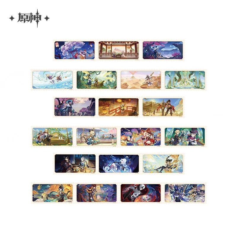 Genshin Impact Floating World Under the Moonlight Series Washi Tape (ONLINE ORDER ONLY)