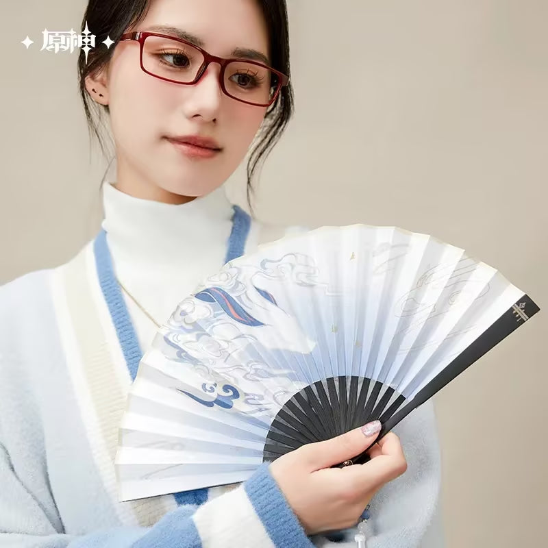 Ganyu Impression Series Folding Fan (ONLINE ORDER ONLY)