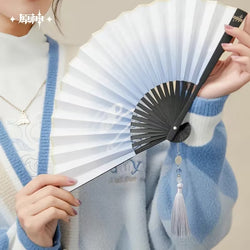 Ganyu Impression Series Folding Fan (ONLINE ORDER ONLY)