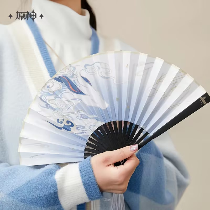 Ganyu Impression Series Folding Fan (ONLINE ORDER ONLY)