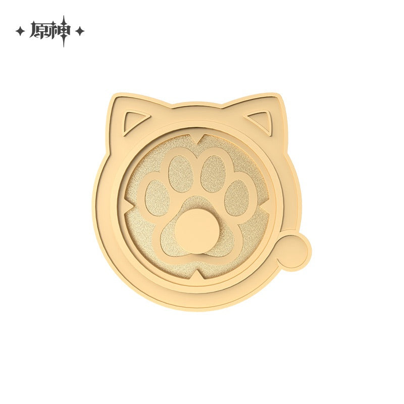 Genshin Impact Genius Invokation TCG Series Cat's Claw Metal Badge Holder (ONLINE ORDER ONLY)