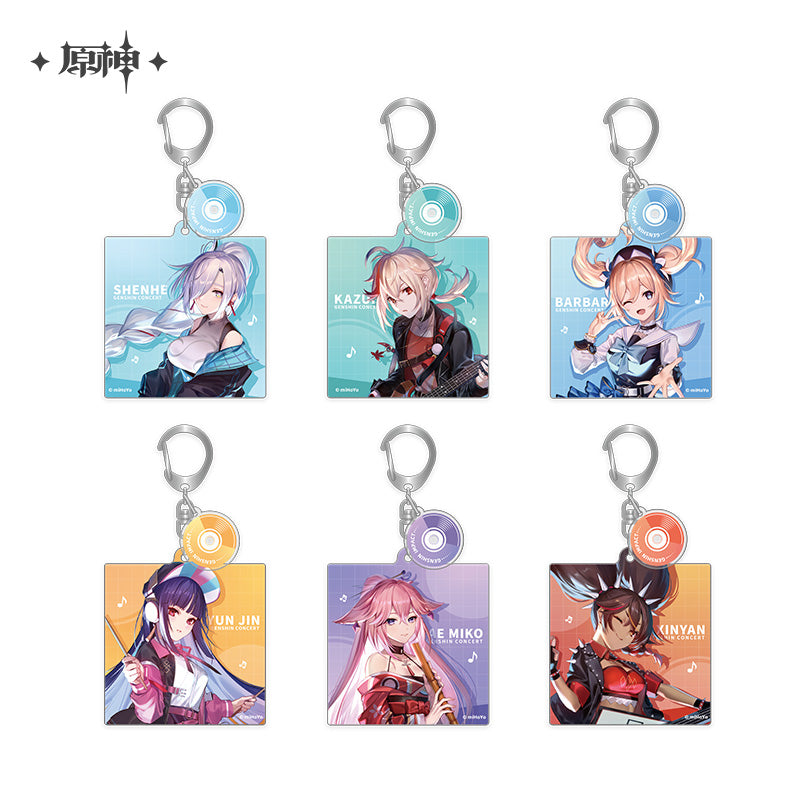 Genshin Impact Genshin Concert 2022 Series Acrylic Pendant (ONLINE ORDER ONLY)