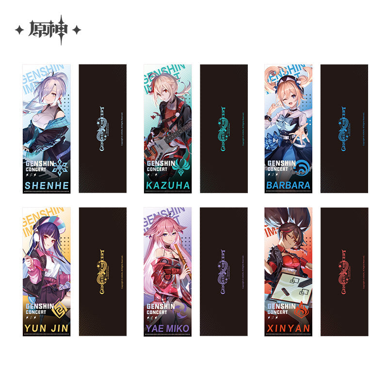 Genshin Impact Genshin Concert 2022 Series Commemorative Hologram Ticker (ONLINE ORDER ONLY)