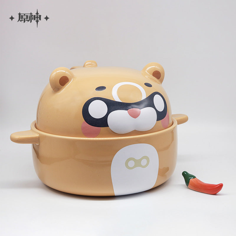 Genshin Impact Guoba Individual Size Ceramic Ramen Bowl (ONLINE ORDER ONLY)