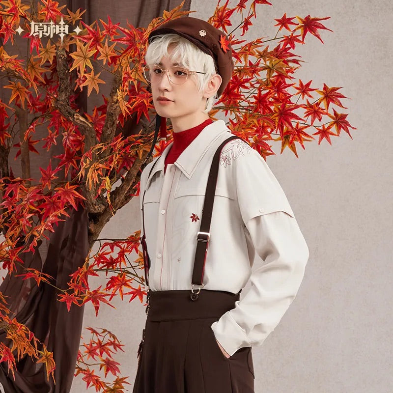 Kaedehara Kazuha Theme Impression Series Long-sleeved Shirt (ONLINE ORDER ONLY)
