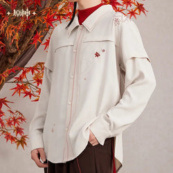 Kaedehara Kazuha Theme Impression Series Long-sleeved Shirt (ONLINE ORDER ONLY)