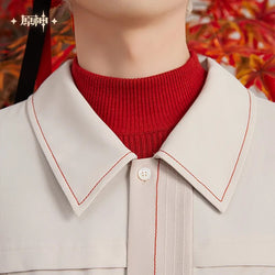 Kaedehara Kazuha Theme Impression Series Long-sleeved Shirt (ONLINE ORDER ONLY)