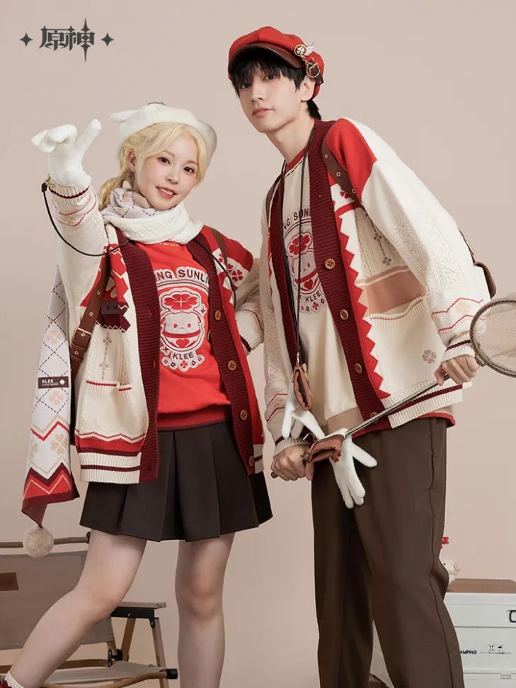 Klee Theme Impression Series Knit Cardigan (ONLINE ORDER ONLY)