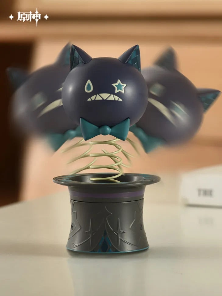 Genshin Impact Magic Show Series Lyney Weird Smile Fun Toys Hat Hat Cat Happy Shaked (ONLINE ORDER ONLY)