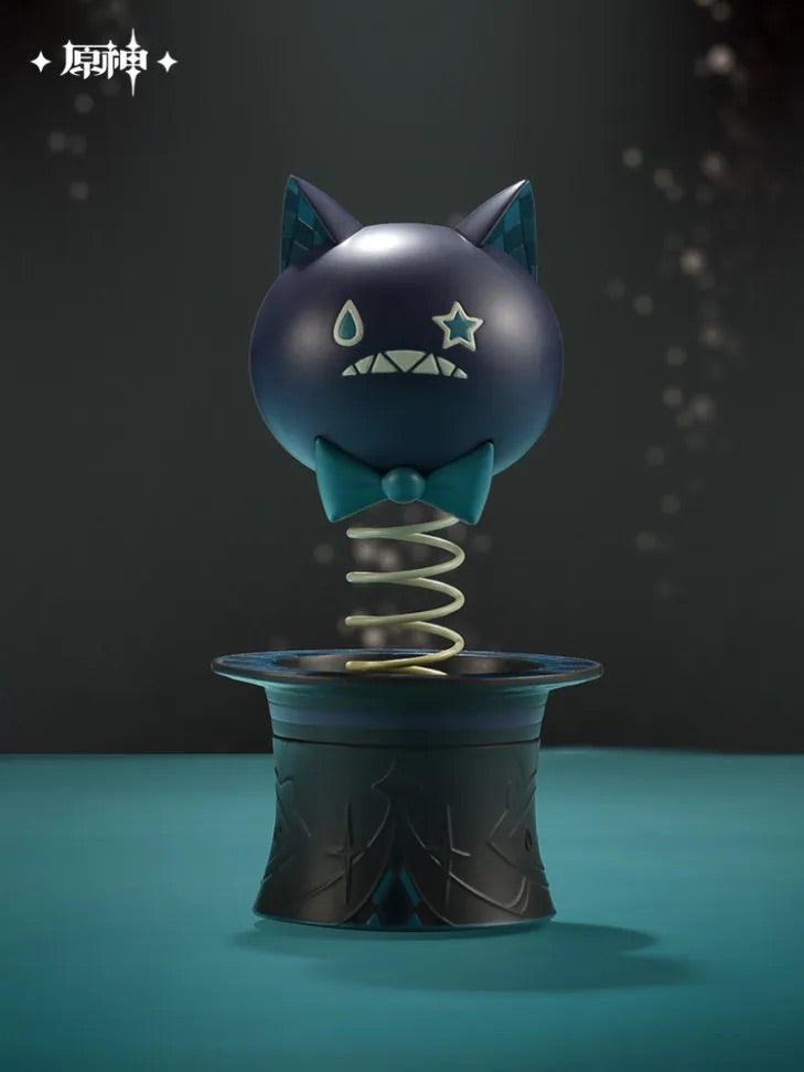 Genshin Impact Magic Show Series Lyney Weird Smile Fun Toys Hat Hat Cat Happy Shaked (ONLINE ORDER ONLY)