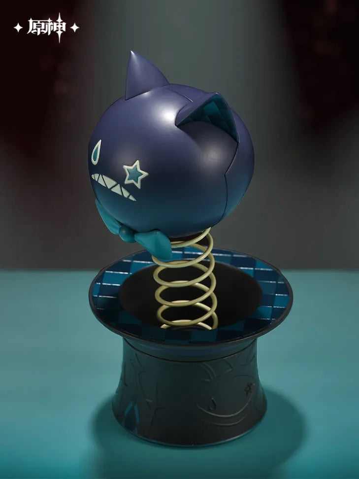 Genshin Impact Magic Show Series Lyney Weird Smile Fun Toys Hat Hat Cat Happy Shaked (ONLINE ORDER ONLY)