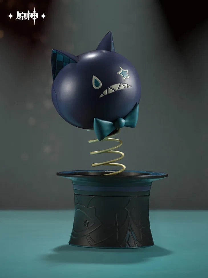 Genshin Impact Magic Show Series Lyney Weird Smile Fun Toys Hat Hat Cat Happy Shaked (ONLINE ORDER ONLY)