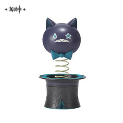 Genshin Impact Magic Show Series Lyney Weird Smile Fun Toys Hat Hat Cat Happy Shaked (ONLINE ORDER ONLY)