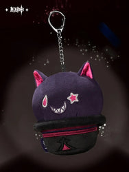 Genshin Impact Magic Show Series Lyney Weird Smile Fun Toys Hat Hat Cat Slow Rebound Plush Keychain (ONLINE ORDER ONLY)
