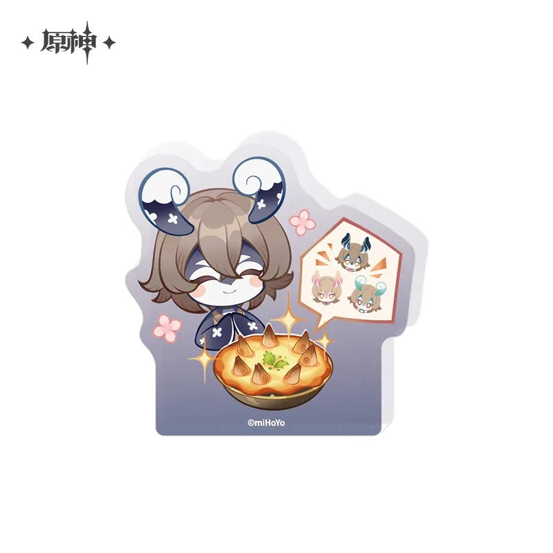 Genshin Impact Offline Store Theme Series Melusine Chibi Thick Acrylic Ornaments (ONLINE ORDER ONLY)