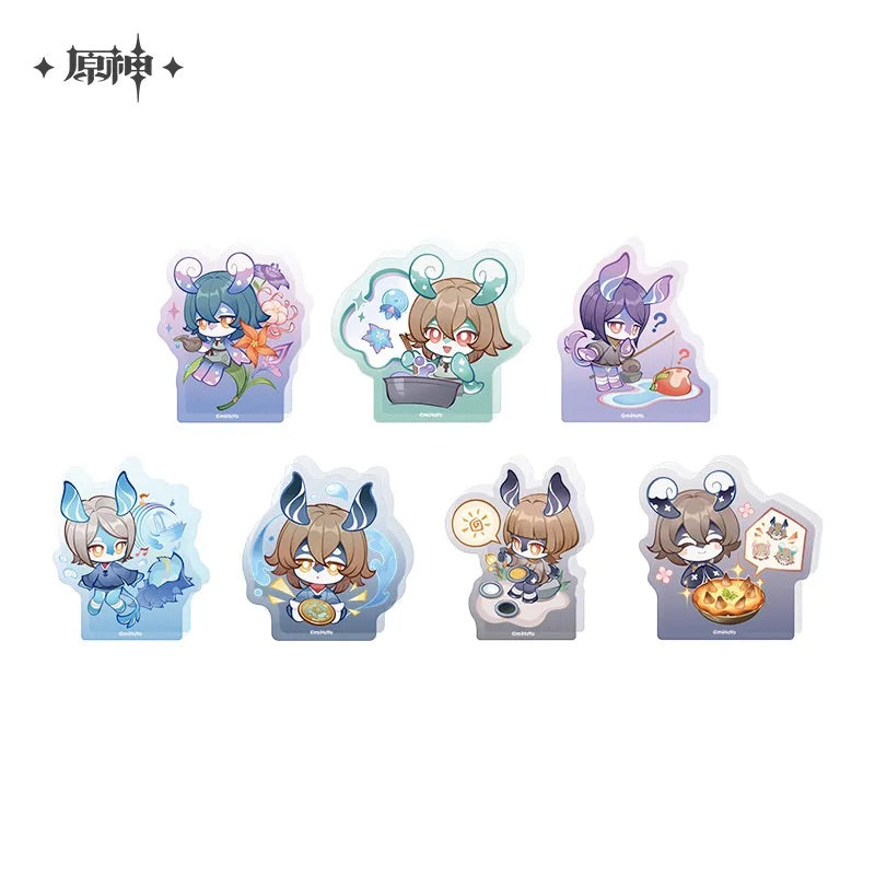 Genshin Impact Offline Store Theme Series Melusine Chibi Thick Acrylic Ornaments (ONLINE ORDER ONLY)