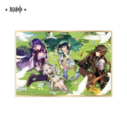 Genshin Impact Shikishi Card Board