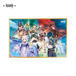 Genshin Impact Shikishi Card Board (ONLINE ORDER ONLY)
