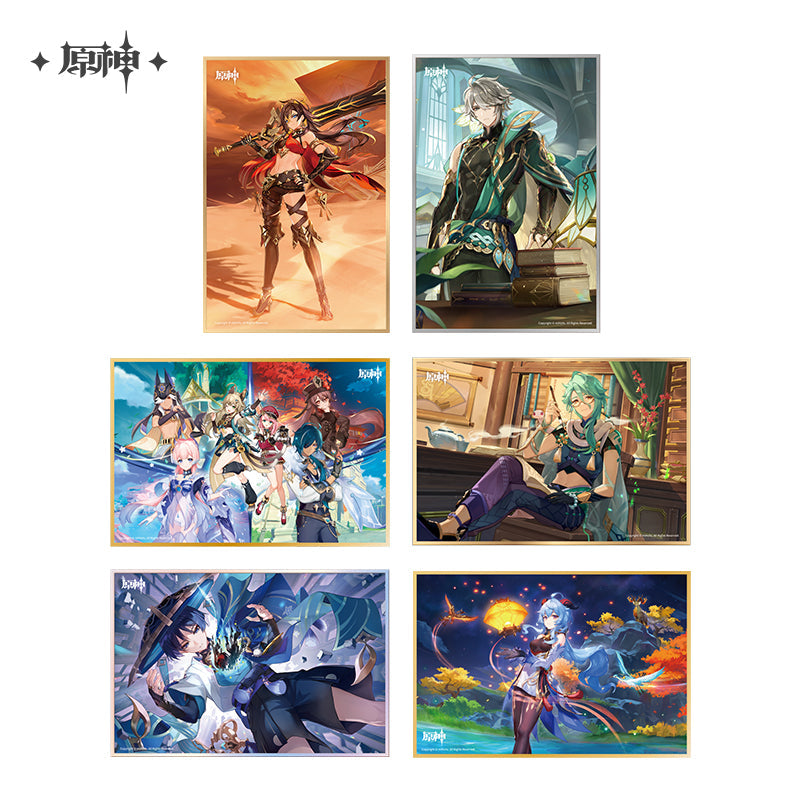 Genshin Impact Shikishi Card Board (ONLINE ORDER ONLY)