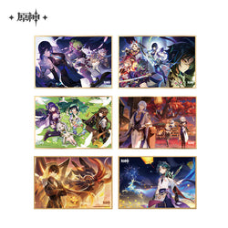Genshin Impact Shikishi Card Board (ONLINE ORDER ONLY)
