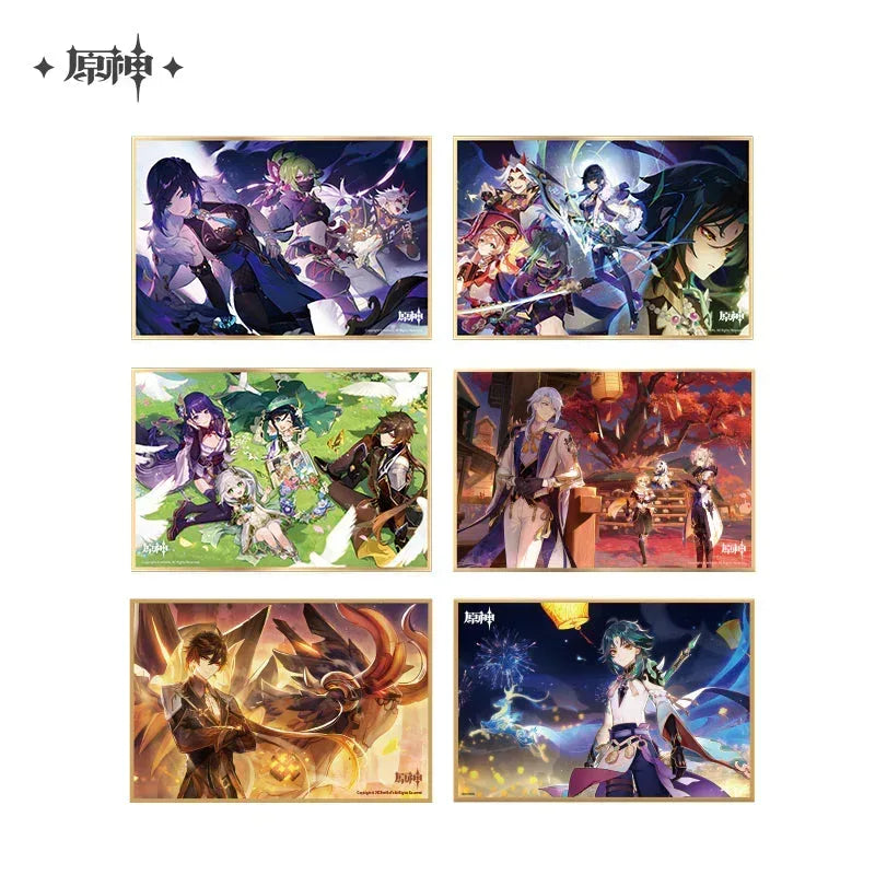 Genshin Impact Shikishi Card Board