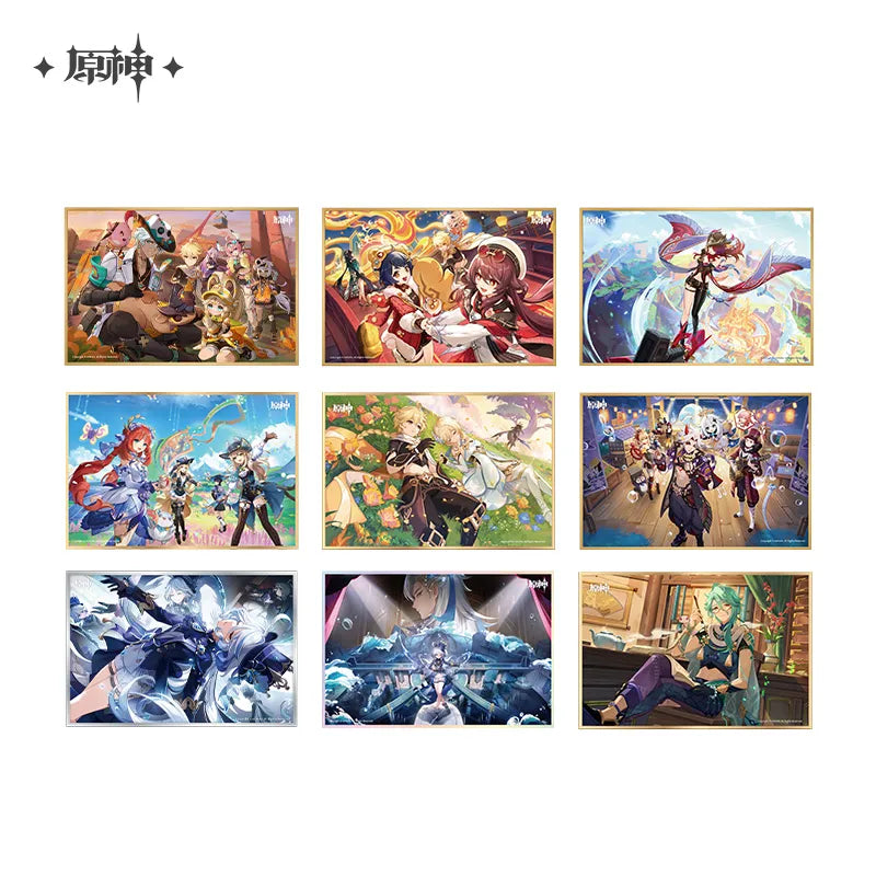 Genshin Impact Shikishi Card Board (ONLINE ORDER ONLY)