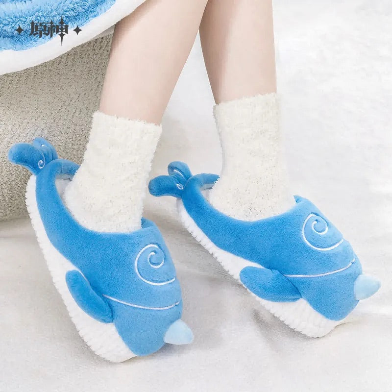 Genshin Impact Tartaglia Monoceros Caeli Plush Home Slippers (ONLINE ORDER ONLY)