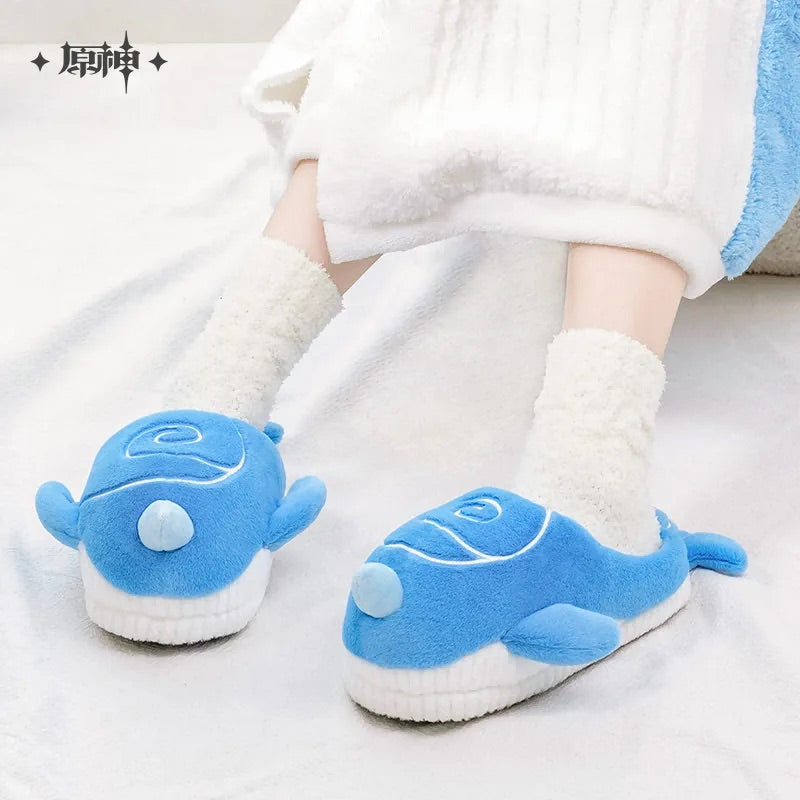 Genshin Impact Tartaglia Monoceros Caeli Plush Home Slippers (ONLINE ORDER ONLY)