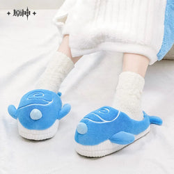 Genshin Impact Tartaglia Monoceros Caeli Plush Home Slippers (ONLINE ORDER ONLY)