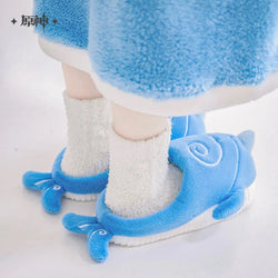 Genshin Impact Tartaglia Monoceros Caeli Plush Home Slippers (ONLINE ORDER ONLY)